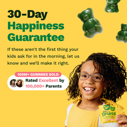 Grüns Kids Superfood Gummies